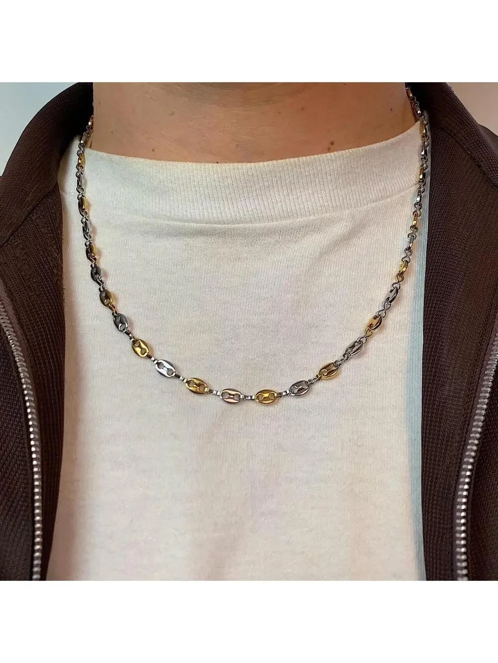 N/A #goldnecklace #silvernecklace